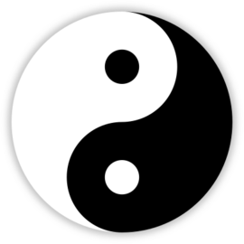 graphic of the yin-yang symbol